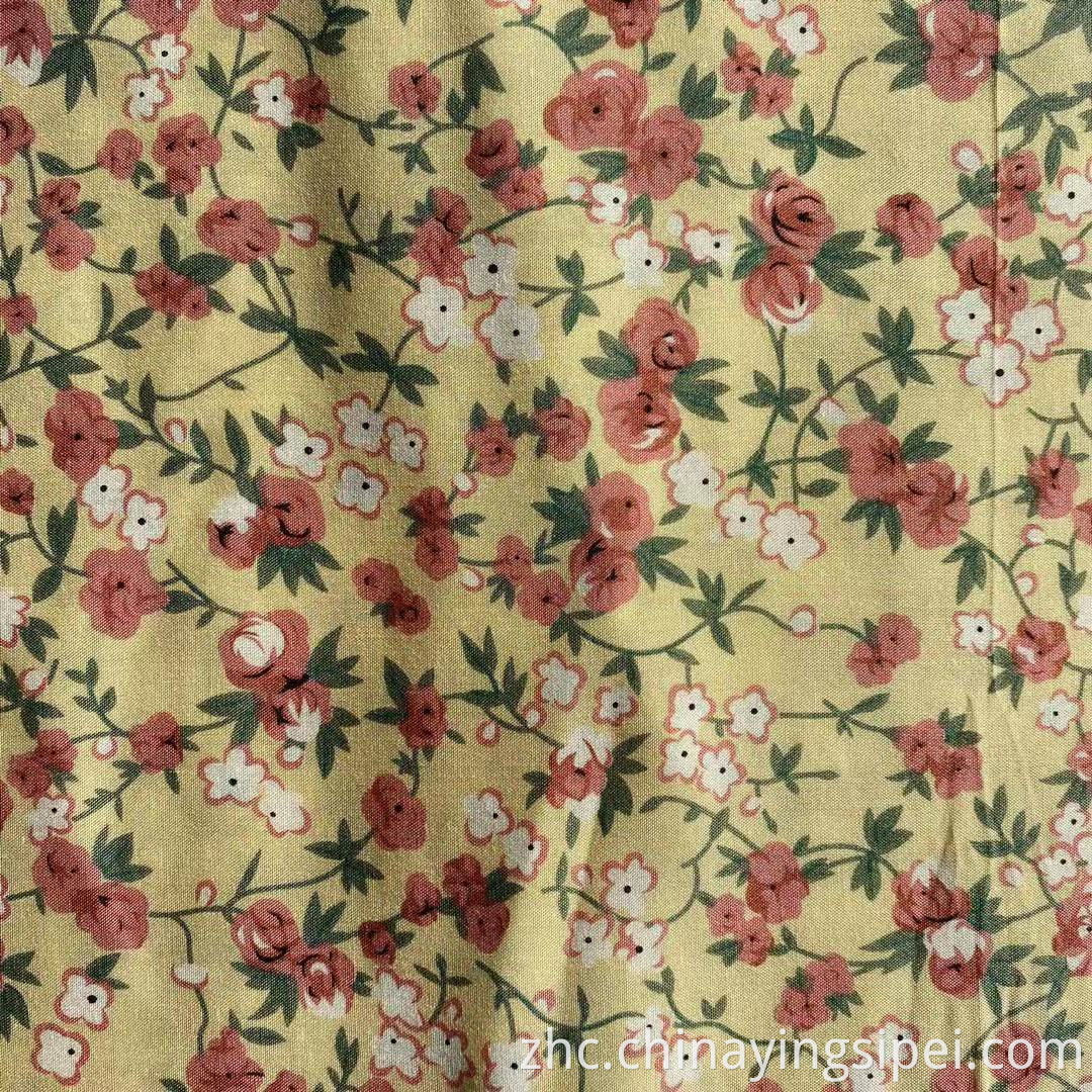 Mulinsen纺织45s Challis 100印刷人造丝面料
